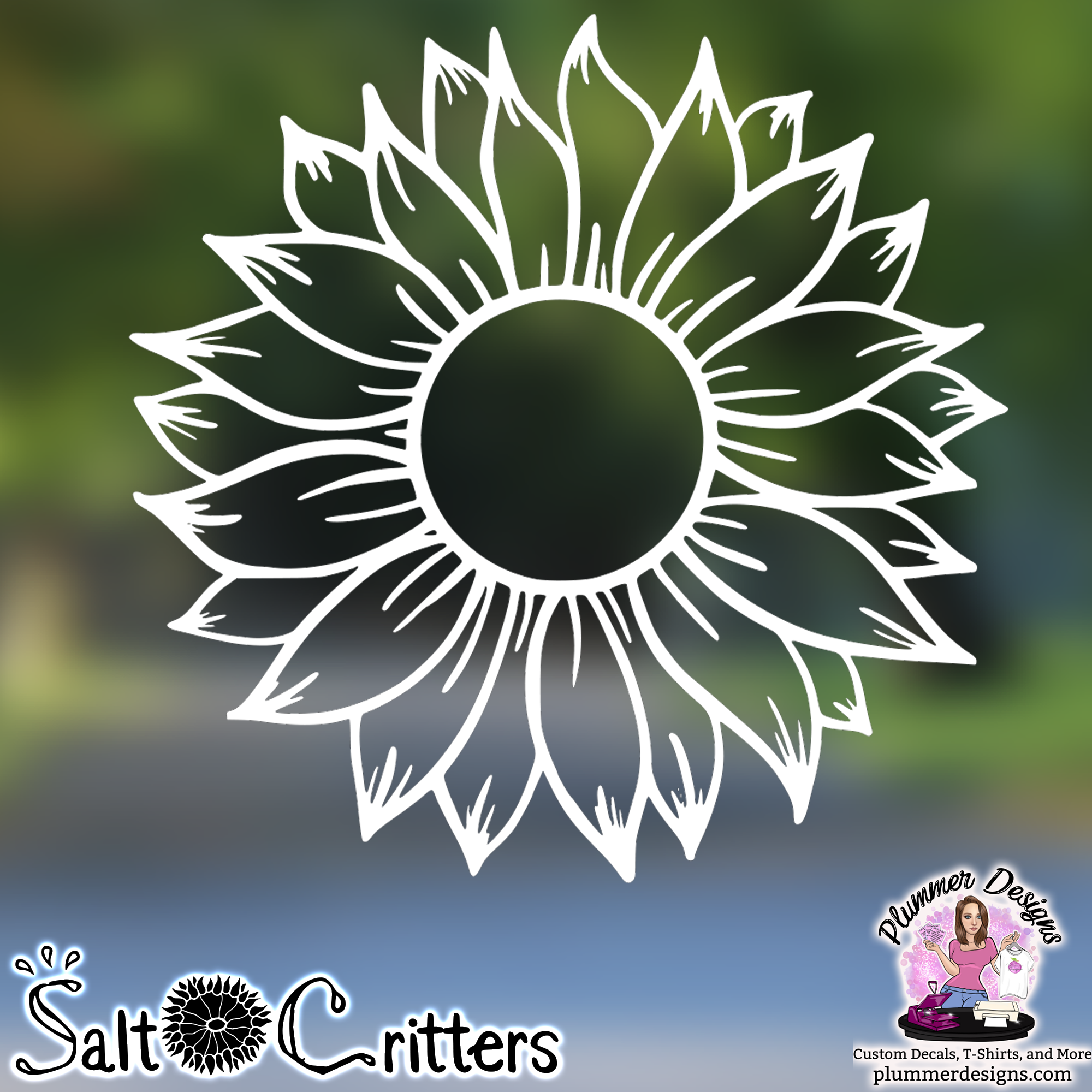 Sunflower decals deals