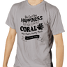 Can't Buy Happiness T-Shirt Grey - SaltCritters