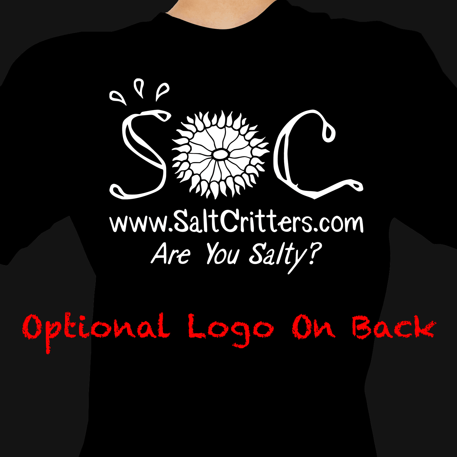 Coral Addiction T-Shirt Dark Grey - SaltCritters